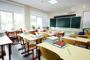 a classroom