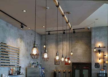 Shop lighting installed by our Electrician  in Tadworth